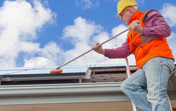 Platts Common soft wash roof cleaning